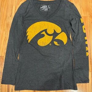 Iowa Hawkeyes Long Sleeve V-Neck